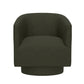 Green Swivel Accent Chair