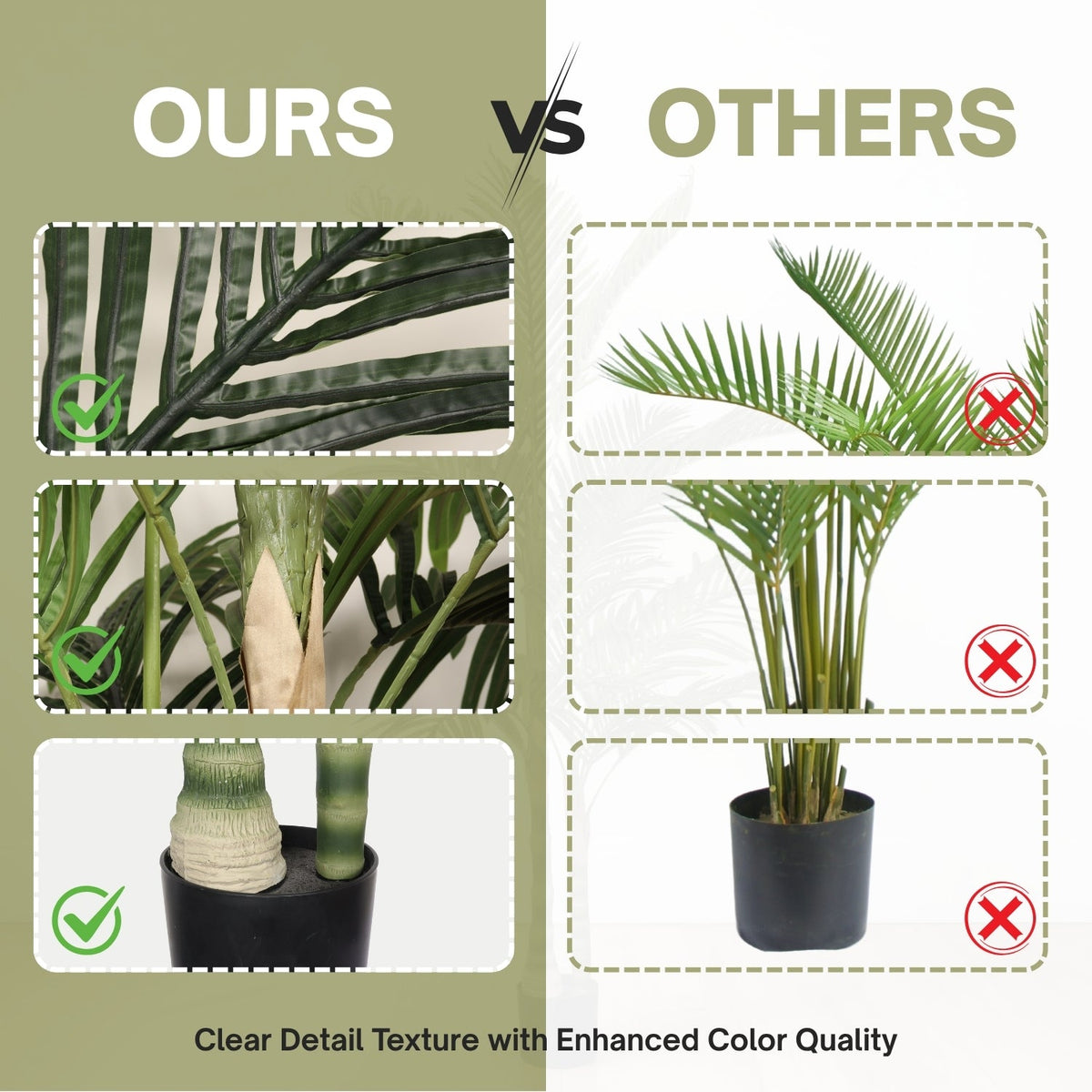 6FT Artificial Palm Tree