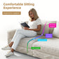 Plush Corduroy 4-Seat Sofa