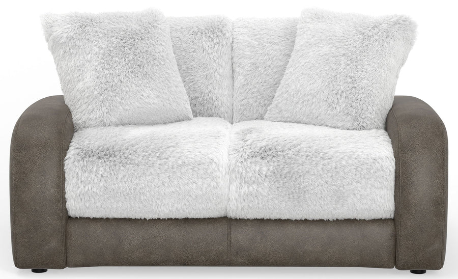 Snowball - Loveseat - Taupe / Natural