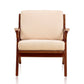 Martelle Twill Weave Accent Armchair
