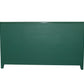 59in Green Accent Cabinet with 4 Doors Mid Century Modern Buffet