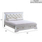 Verona G6735B-KSB King Bed (Mattress Not Included) - Pearl