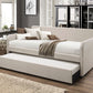Jagger - Twin Daybed With Trundle - Fog Fabric