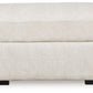 Chessington - Oversized Accent Ottoman - Ivory