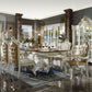 Picardy - 31" Dining Table - Antique Pearl & Cherry Oak