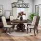 Elegant Rustic 5pc Dining Set
