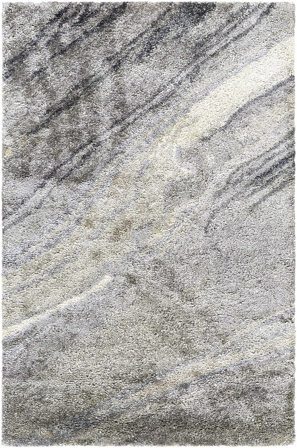 Dentsville Gray Marble Rug - Clearance