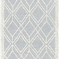 Ramsbury Denim Blue Wool Rug