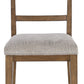 Cabalynn - Dining Uph Side Chair (Set of 2) - Oatmeal / Light Brown