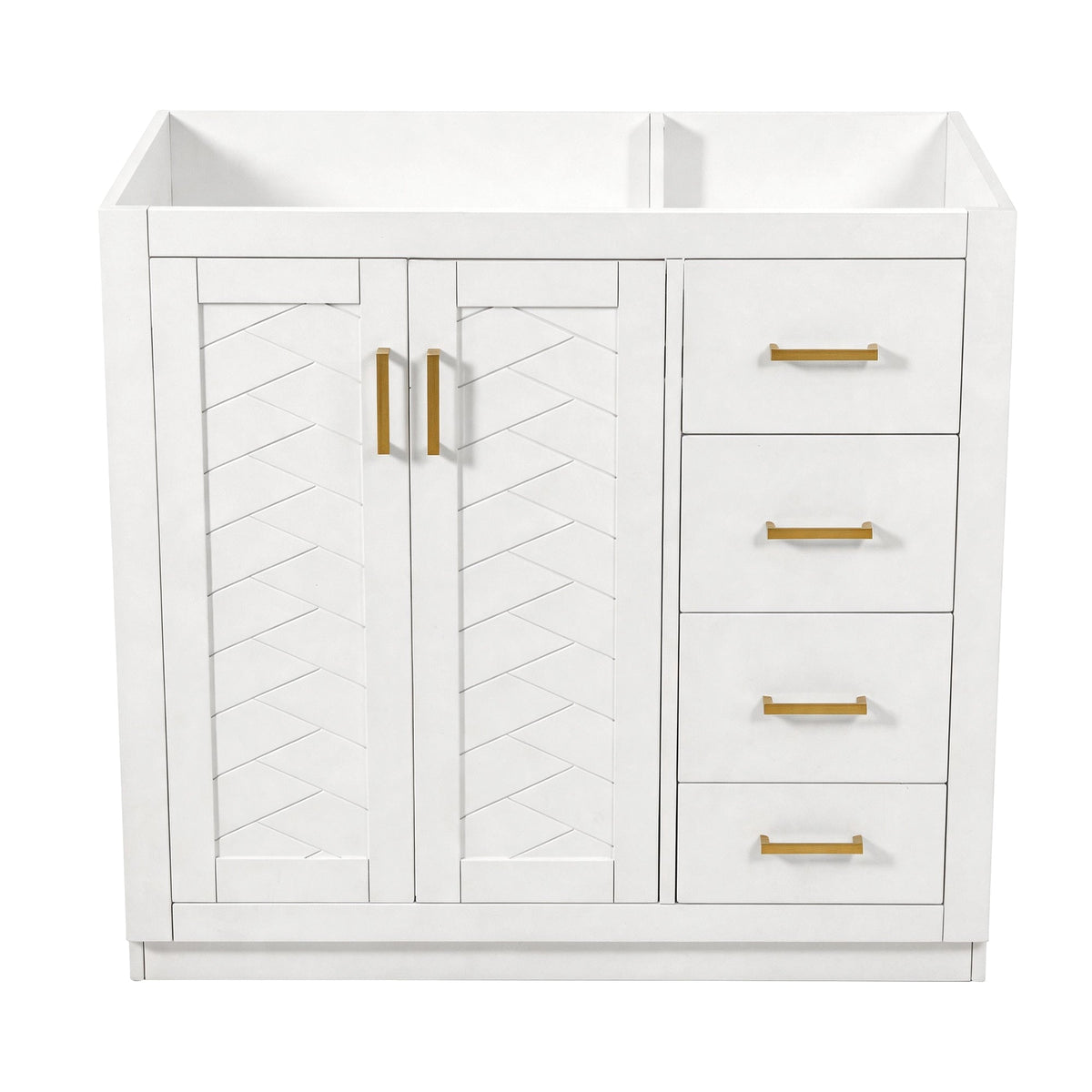 36" Bathroom Vanity Without Top Sink
