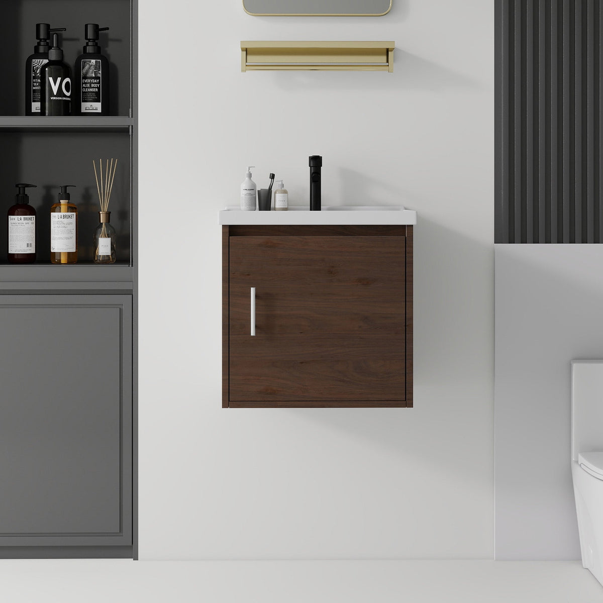 20" Floating Bathroom Vanity Combo