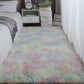 Plush carpet floor mat