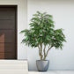 7FT Artificial Willow Tree Indoor Faux Greenery Plant