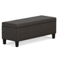 Afton Storage Ottoman Bench - Tanners