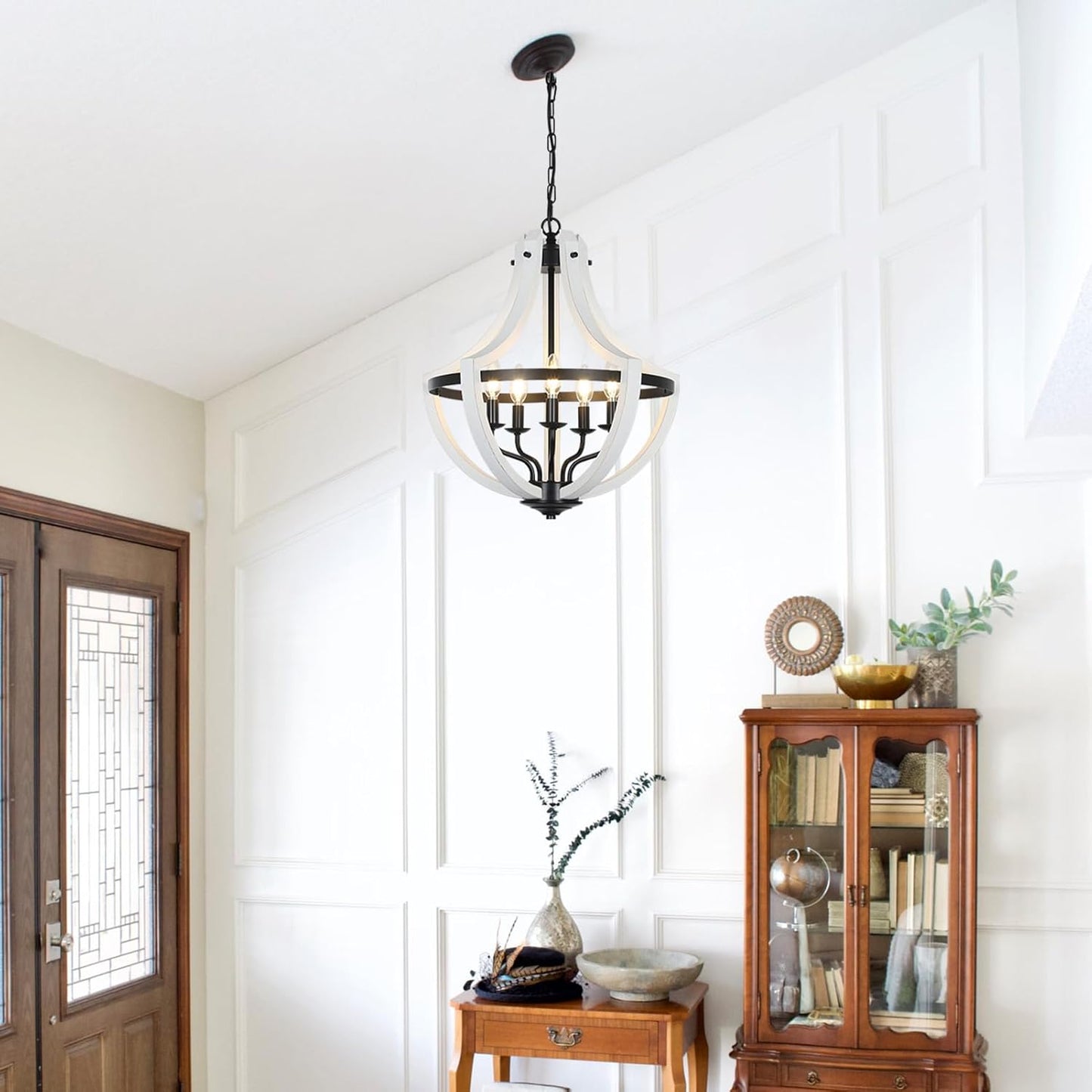 5-Light Farmhouse Chandelier