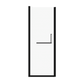 28"-29.2'' x 72" Semi-Frameless Pivot Shower Door