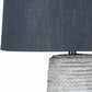Dingras Pale Blue Jute Table Lamp - Clearance