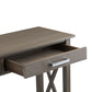 Kitchener 47 Inch Wide Solid Wood Console Sofa Table in Farmhouse