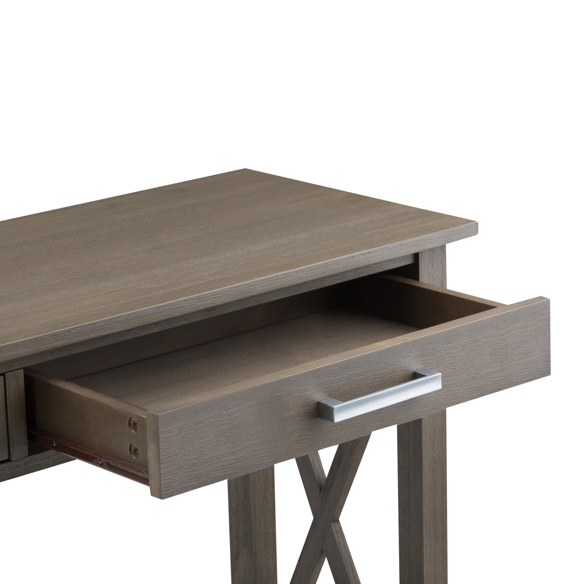 Kitchener 47 Inch Wide Solid Wood Console Sofa Table in Farmhouse