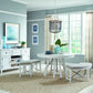 Heron Cove - Dining Side Chair With Upholstered Seat (Set of 2) - Chalk White