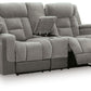 Mixed Motion - Power Reclining Loveseat With Console / Adjustable Headrest - view 14