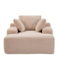Oversized Chaise Lounge Chair Cozy Cloud Couch With 3 Throw Pillows And Wide Armrest - view 5