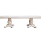 Vendome - 30" Dining Table With Pedestal Base - Antique Pearl