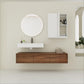 60 Inch Wall-Mounted Bathroom Vanity