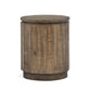 Baisden - Round Accent End Table - Tobacco
