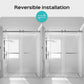 Frameless Double Sliding Shower Door