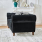 Chesterfield Velvet Upholstered Sofa