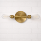 Reverie Double Lights Bathroom Wall Sconce