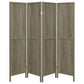 Grey Driftwood and Light Privacy Screen
