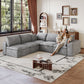 Cloud Sofa - 99*103" Corduroy Fabric