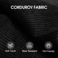 78.8' Compression Sofa,Convertible Floor Sofa Bed-with Pillow Back Support Armrest,Comfy Futon Couch Sleeper Bed,Loveseats Boneless Modular Sectional Sofa,Corduroy fabric,for Living Room,Bedroom,Black