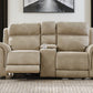 Next-Gen Durapella - Reclining Power Loveseat With Console - view 10