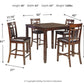 Bennox - DRM Counter Table Set (Set of 5) - Brown