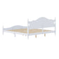 Retro Style King Bed Frame with Headboard