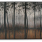 Philyra - Wall Art - Black / Orange / Silver