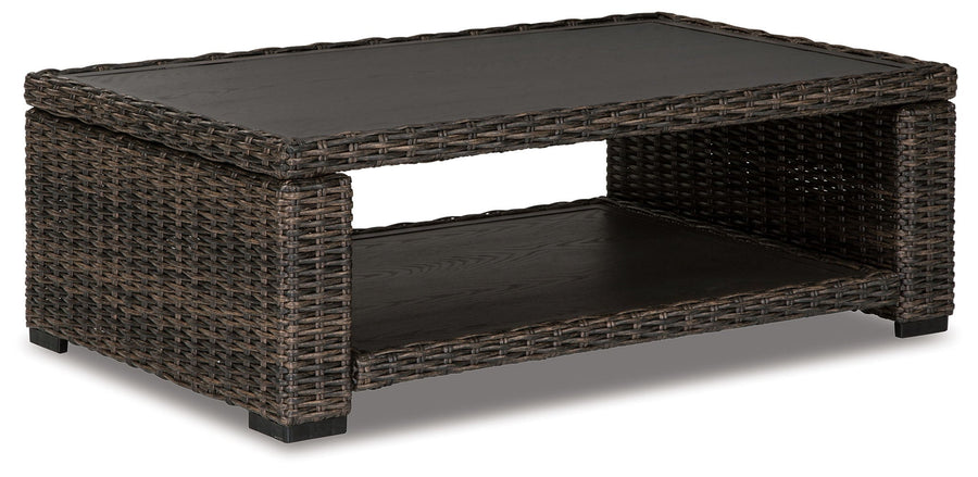 Grasson Lane - Rectangular Cocktail Table - Brown