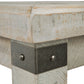 Carynhurst - Rectangular End Table - White Wash Gray