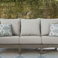 Visola - Sofa with Cushion - Gray