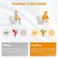 7'' Tall Acrylic Toilet Stool