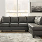 Valderno - 2-Piece Sectional With Raf Corner Chaise - Fog