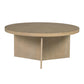 Round Coffee Table Reclaimed Greige