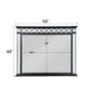 Varian II - Mirror - Mirrored, Black & Sliver