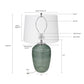 Handcrafted Art Glass Table Lamp