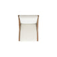 Lennox High-Back Upholstered Reclaimed Pine Wood Dining Chair Set