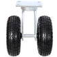 10-Inch Dual Air Wheels Swivel Caster